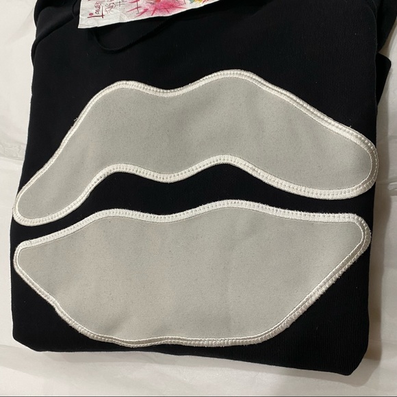 LAUREN MOSHI COLLECTION LIPS NEW WITH TAGS KNIT SWEATER LACE-UP SIDES SIZE SMALL - Picture 5 of 16